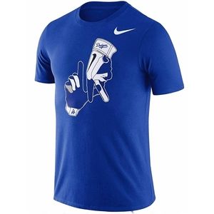 LA Dodgers Nike large batting gloves tee